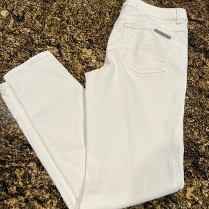 White Michael Kors skinny jeans